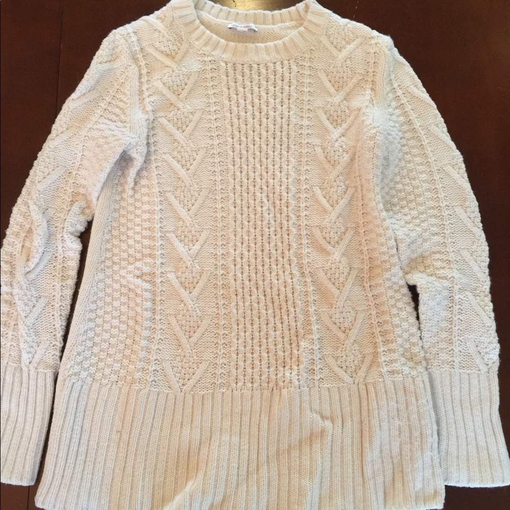 Gap - White Maternity Sweater